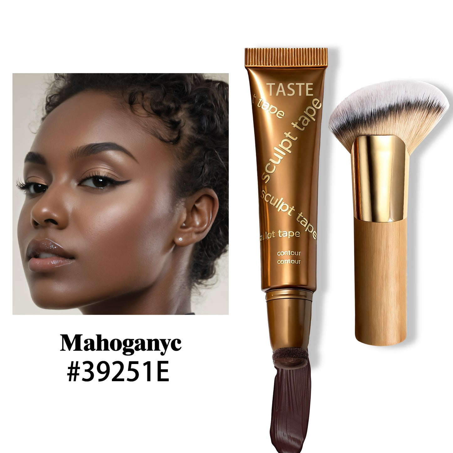 ⏰Final 3 Hours • 70% OFF⏰2️⃣2️⃣Taste GIRL sculpt tape + sculpting cheek brush duo
