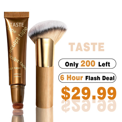⏰Final 3 Hours • 70% OFF⏰2️⃣2️⃣Taste GIRL sculpt tape + sculpting cheek brush duo