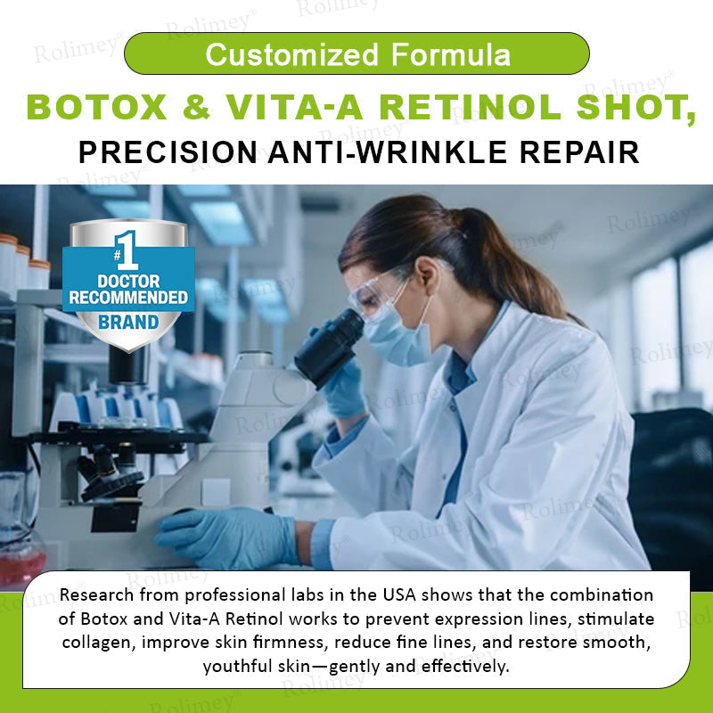 💎Made and shipped from the USA Rolimey® Botox & Vita-A Retinol Shot Wrinkle-Lift Tightening cream - Last Day Promotion 70% OFF