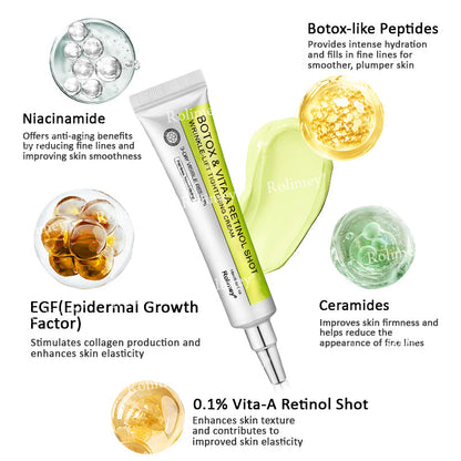 💎Made and shipped from the USA Rolimey® Botox & Vita-A Retinol Shot Wrinkle-Lift Tightening cream - Last Day Promotion 70% OFF