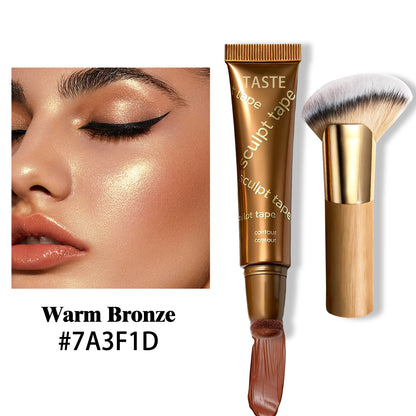 ⏰Final 3 Hours • 70% OFF⏰2️⃣2️⃣Taste GIRL sculpt tape + sculpting cheek brush duo
