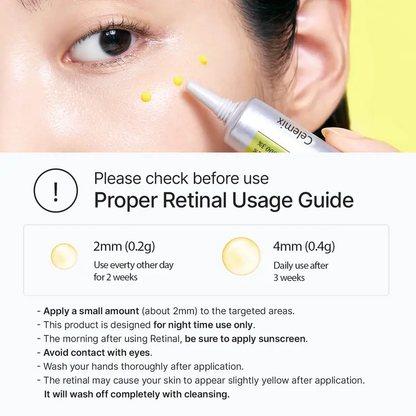 [Celemix Official]4️⃣7️⃣Vita A Retinal Firming Enhancer | Repairs Wrinkles and Fine Lines and Tightens Skin | Makes Skin Smoother in Seven Days
